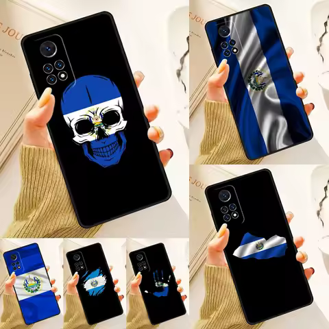 El Salvador National Flag Case For Samsung Galaxy S24 Plus S23 S20 S21FE Lite S22 Ultra Note 20 S8 S9 S10 Phone Coque