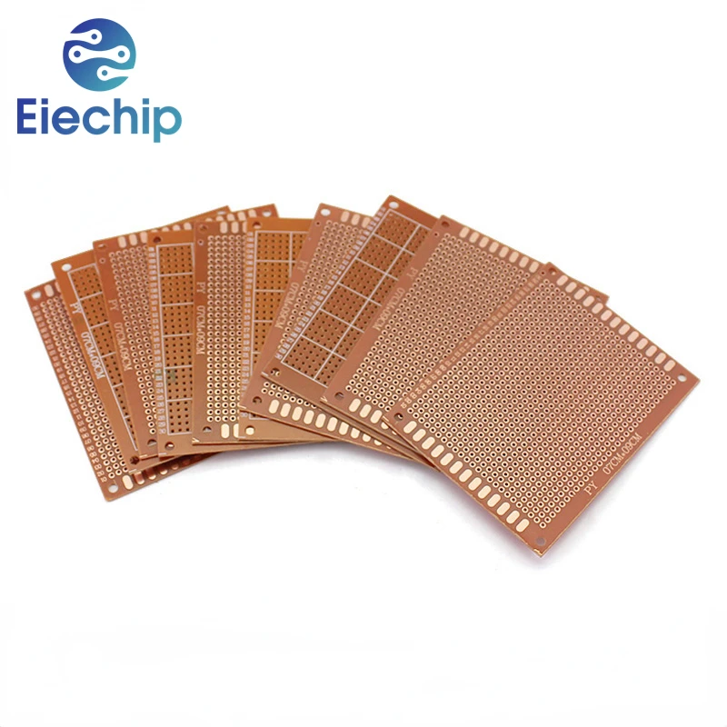 10PCS PCB Board 7x9cm Single Sided Protoboard Universal Printed Circuit Board DIY Electronic Kit Prototype Board
