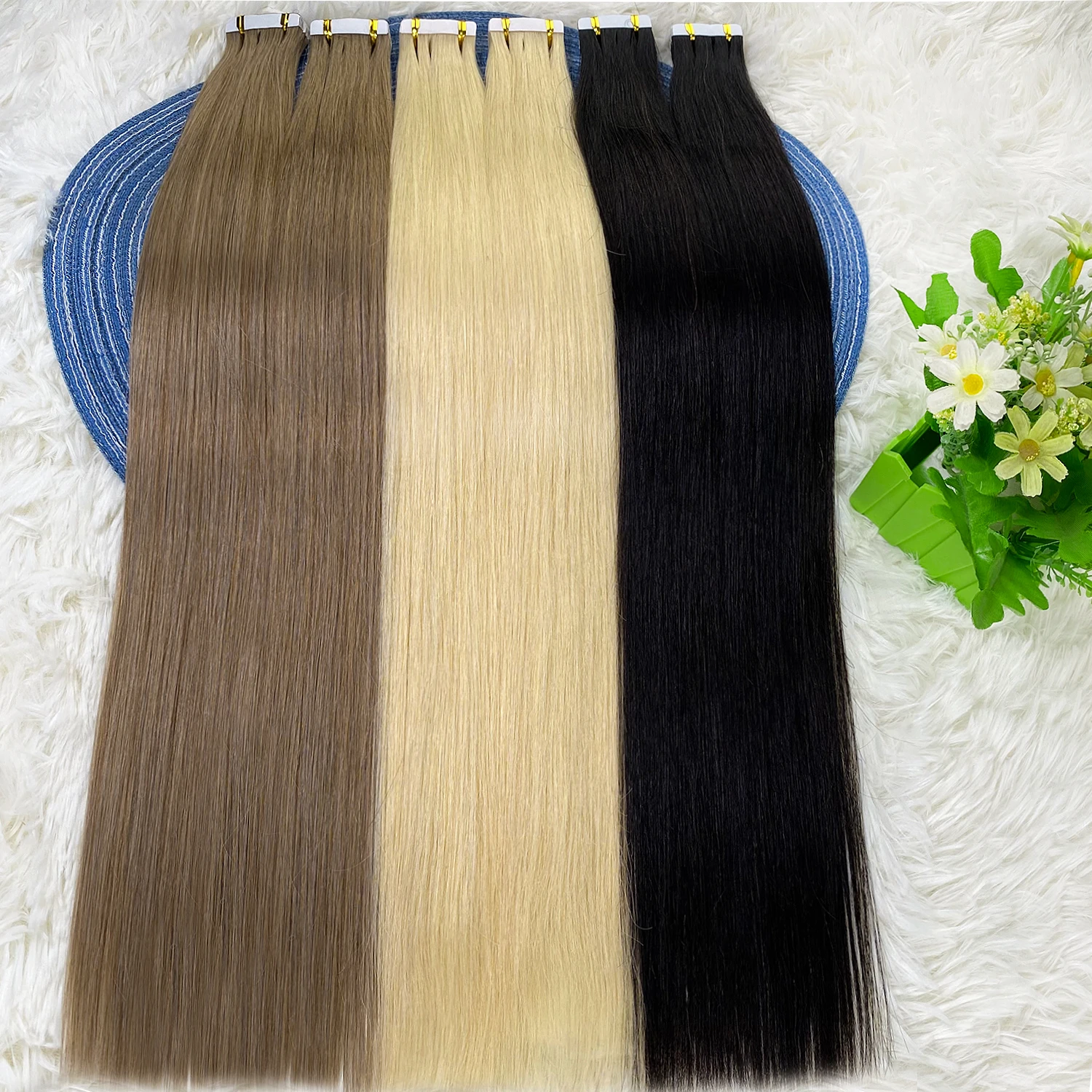 Extension per capelli con nast - Invisible Tape In Extensions Real Hair recensione e prezzo