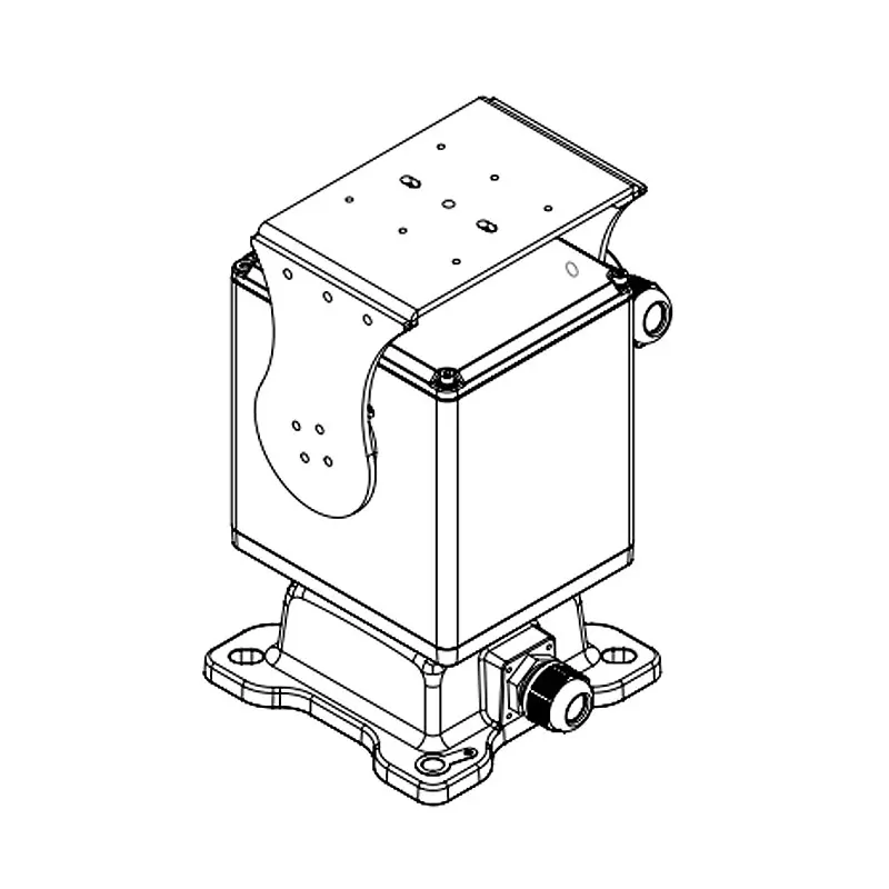 5kg pan-kantelplatform met laag vermogen, RS485-interface ondersteunt Pelco PTZ-protocol, imptz.com pan-kantelunitfabrikanten Hot Products