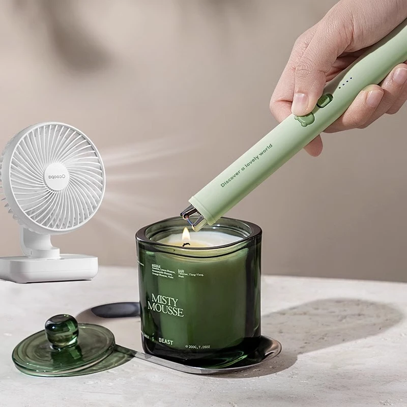 High-value Rechargeable Electronic Igniter, Windproof and Unblocked Arc Lighter, Aromatherapy Candle Kitchen Igniter