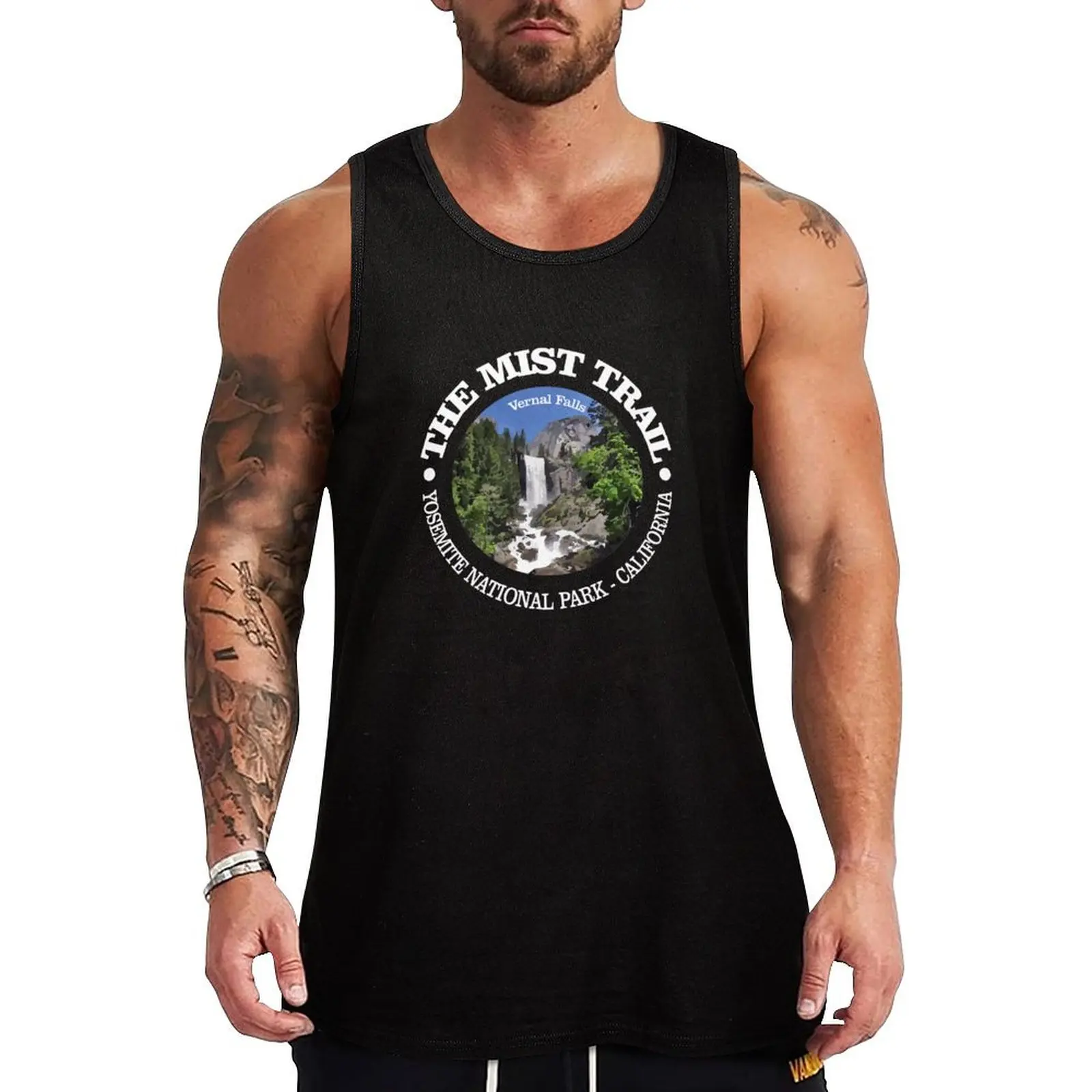 Camiseta sin mangas Mist Trail (OBP), camiseta informal para el día a día, camisa suelta y suave sin mangas