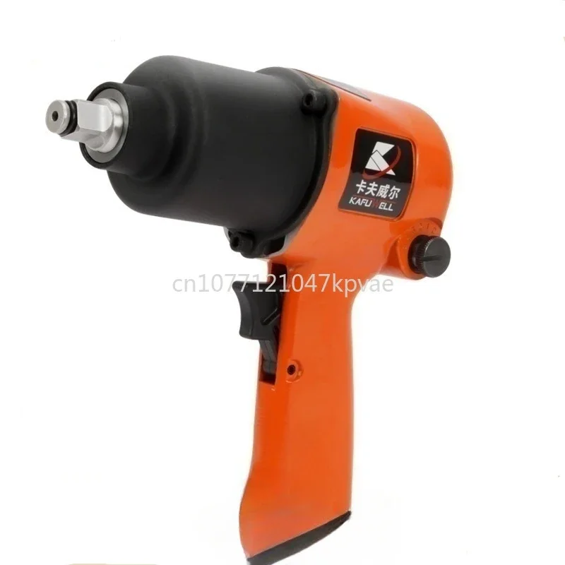 Industrial Grade 1/2 Air Wrench High Torque 3/4 Wind Trigger Set Short Shaft Small Air Cannon Double Hammer