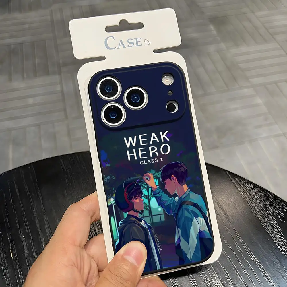 Чехол для телефона Weak Hero Class 1, чехол для 17 Pro Max Iphone 16 Pro Max 14 15 Plus 12 13 Pro 11 Xr X Xs SE, задняя крышка