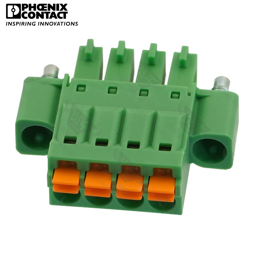 

1Pcs 3.5mm Original Genuine Phoenix Contact Connector PCB Pluggable PLUG-IN Terminal Block 4 Pin FMC 1.5 STF 3.5 1966114 8A 160V