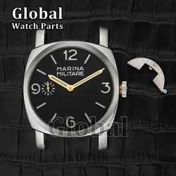 for PAM 6152 High Quality Stainless Steel Case Dial Luminous Hands Applicable ETA 6497/6498/ST3600 Mechanical Movement