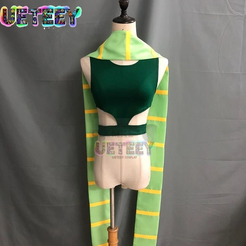 

UETEEY Anime-Joestar Joseph Jonathan Cosplay Costume Gloves And Scarf Adult Uniform Suit Halloween Custom-Made