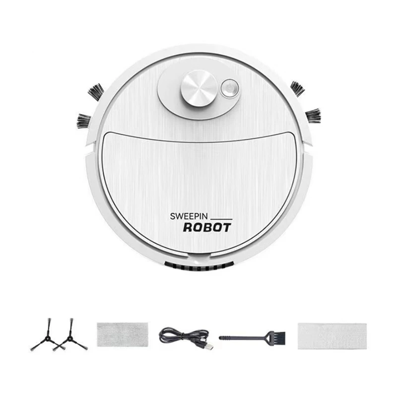 Mini Cleaning Sweeping Robot Automatic Vacuum Robot Ultra Thin Silent Cleaning Hard Floor Cleaning Machine