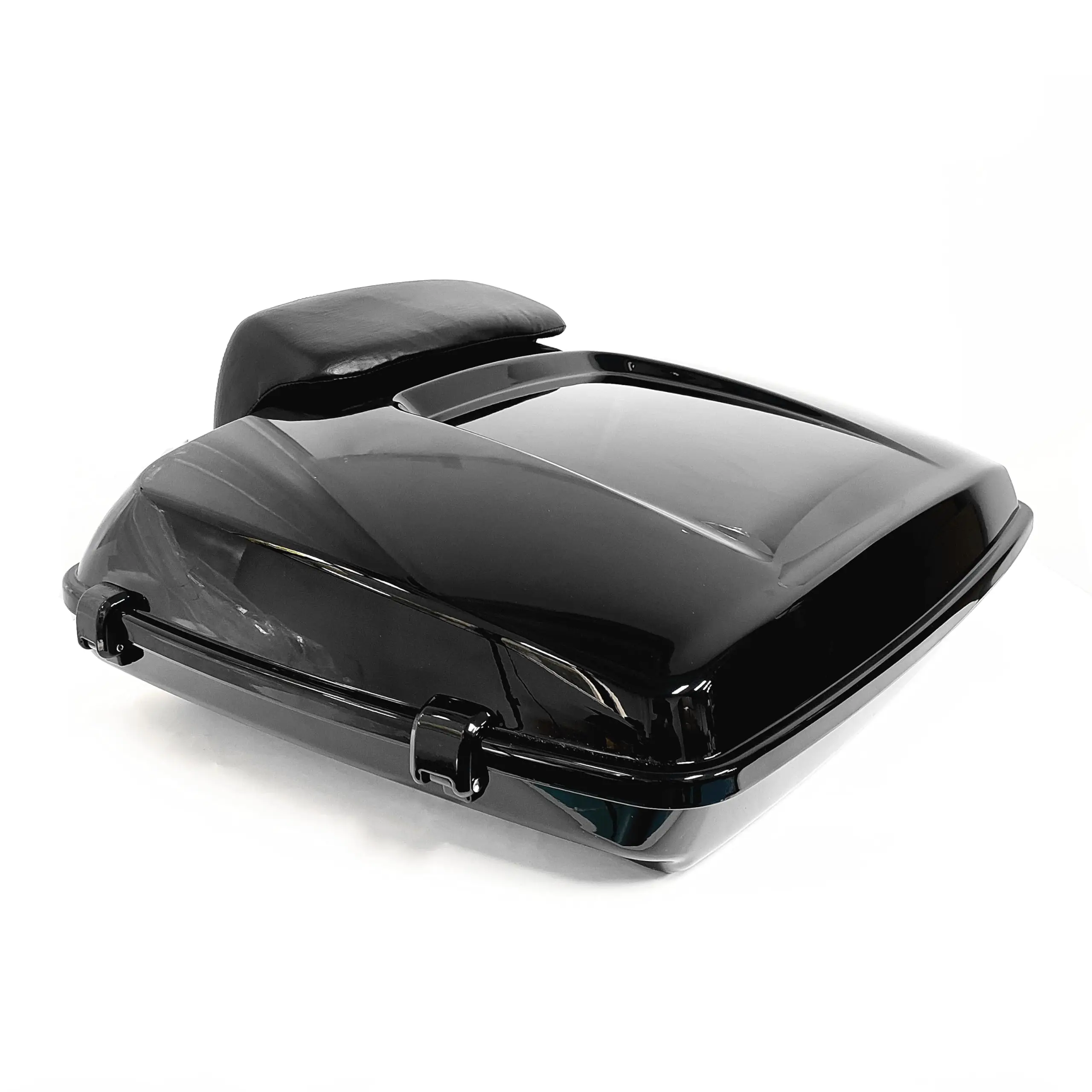 Top Case Moto Trunk Razor Tail Box With Luggage Rack For Harley Touring 1997-2008 Road King Road Glide Street Glide