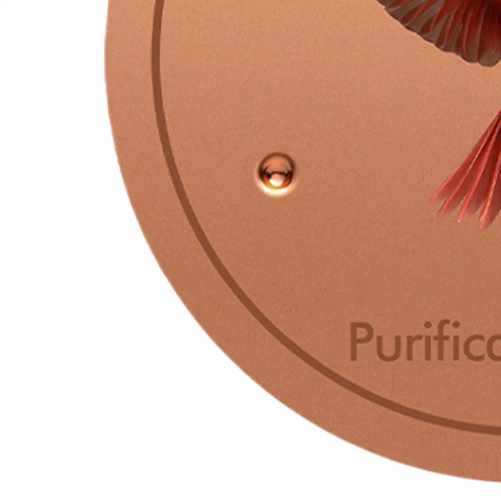 Bird Bath Purification Disk 10cm Water Cleaning All-Season Copper Bird Bath Purification Disk For Outdoor Garden Backyard Pond