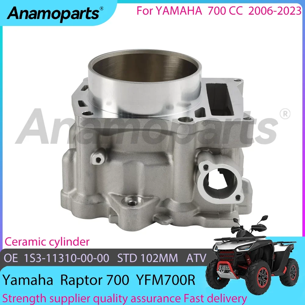 STD 102mm Motorcycle engine Repair cylinder block for 2006-2023 Yamaha Raptor YFM700 YFM 700 CC ATV 1S3-11310-00-00