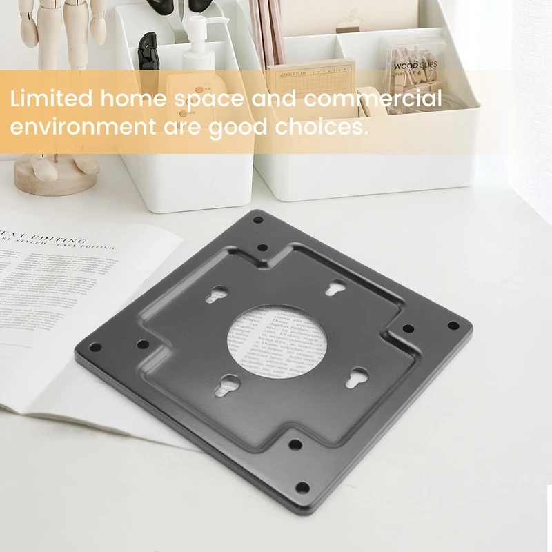 Mini-Host Display Back VESA Mounting Mount Bracket Replacement Part For HTPC Mini-Host Computer Accessories