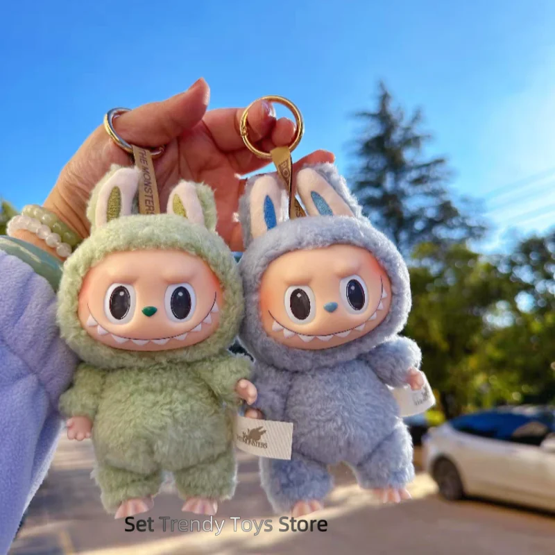 

hot IP Labubus The Macaron Vinyl Face Blind Box Doll Toy Exciting Macaron Mystery Boxes The Monsters Keychain Surprise Toys Gift
