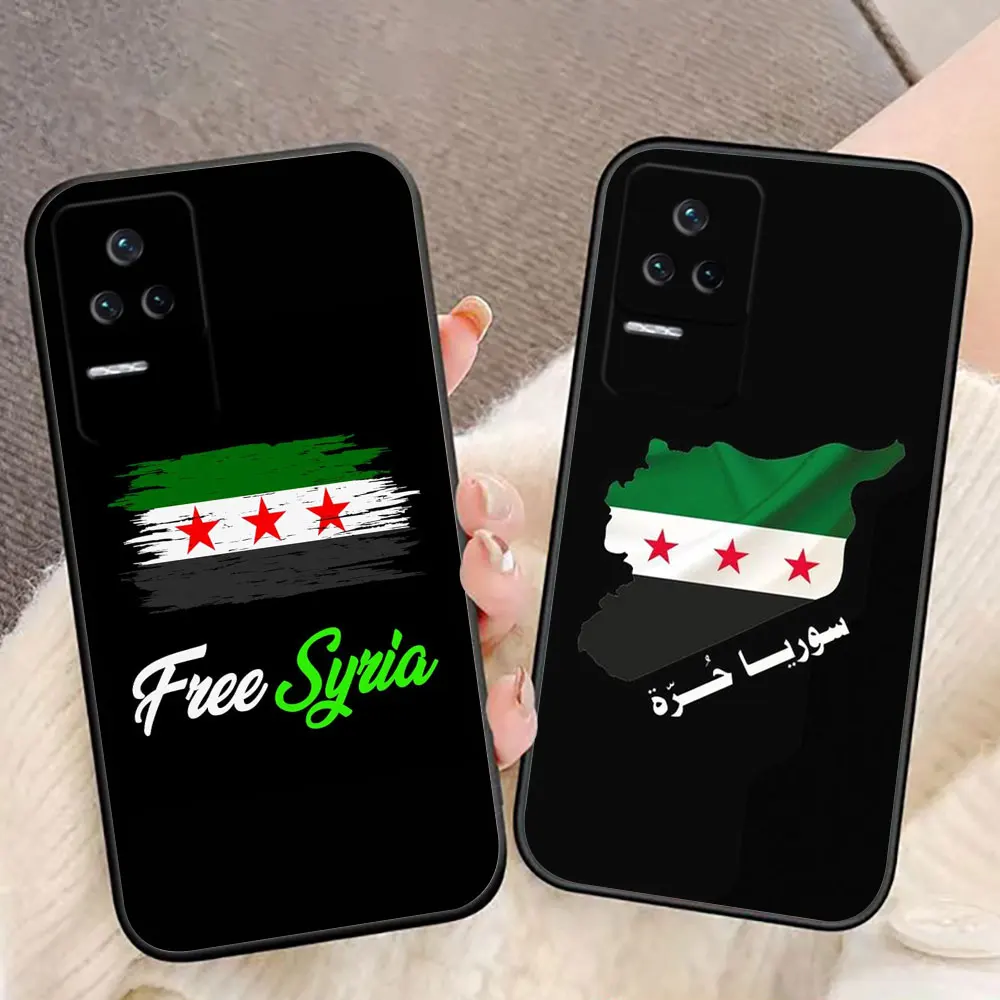 

S-Syrian Revolution Passport Flag Phone Case For Redmi K60 K40 K30 15 15C 14C 13C 12C 12 10 10C 9T 9C 9A 9 8 8A A1 A2 A3 Cover