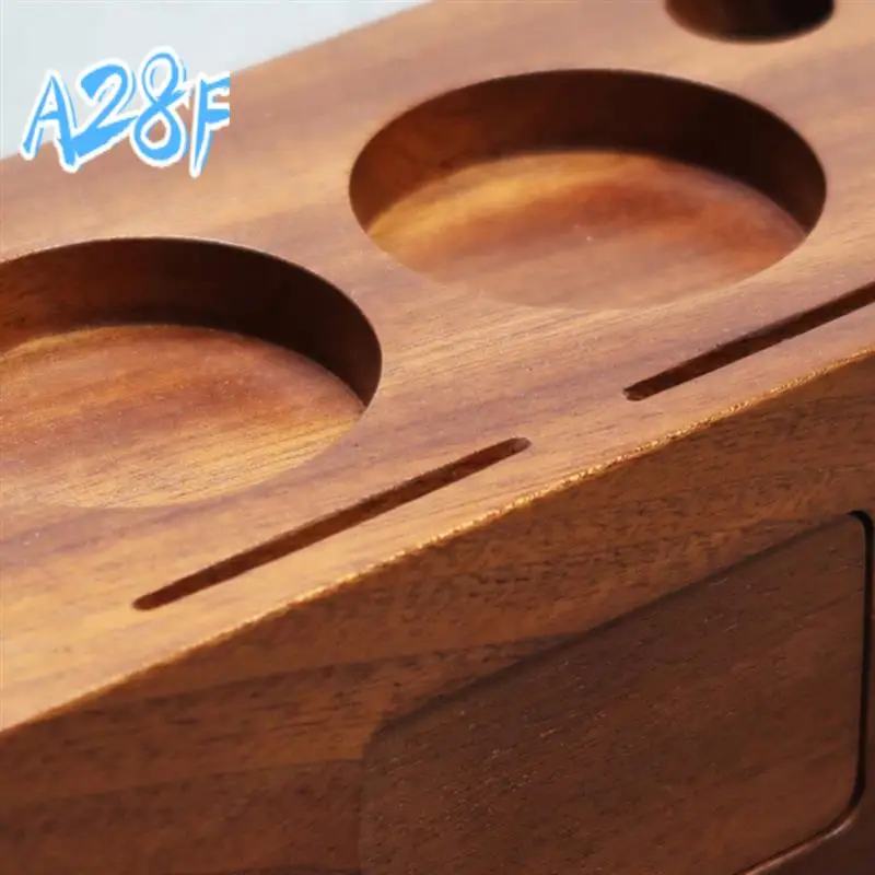 

A28F-Coffee Tamper Holder, Espresso Machine Accessories Coffee Powder Hammer Base For Coffee Maker 51-54Mm