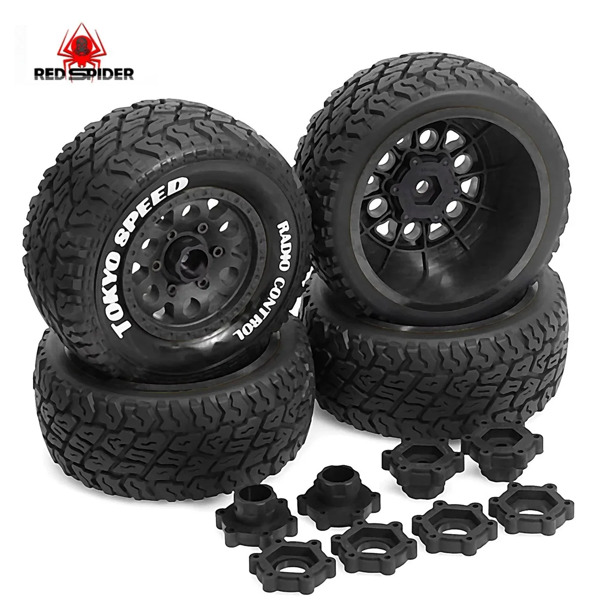 1/10RC 무선 조종 자동차 슬래시 페이션 V4 모델카 바하 환치 로시 썬더 매직 숏카드 전용 타이어 W252