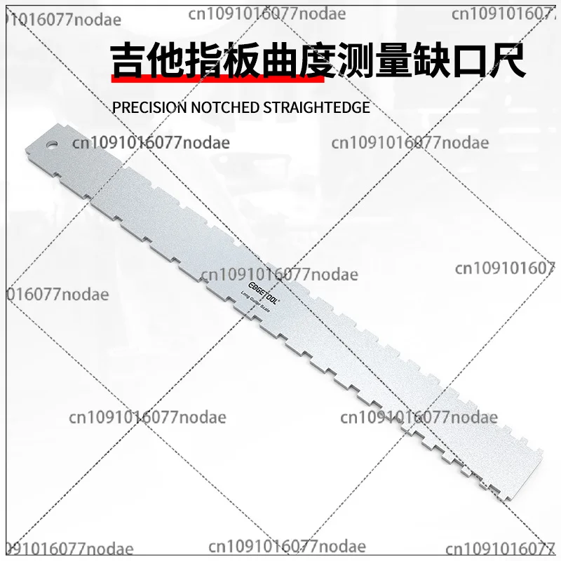 

Линейка для измерения кривизны грифа гитары из нержавеющей стали, инструмент для обслуживания гитары