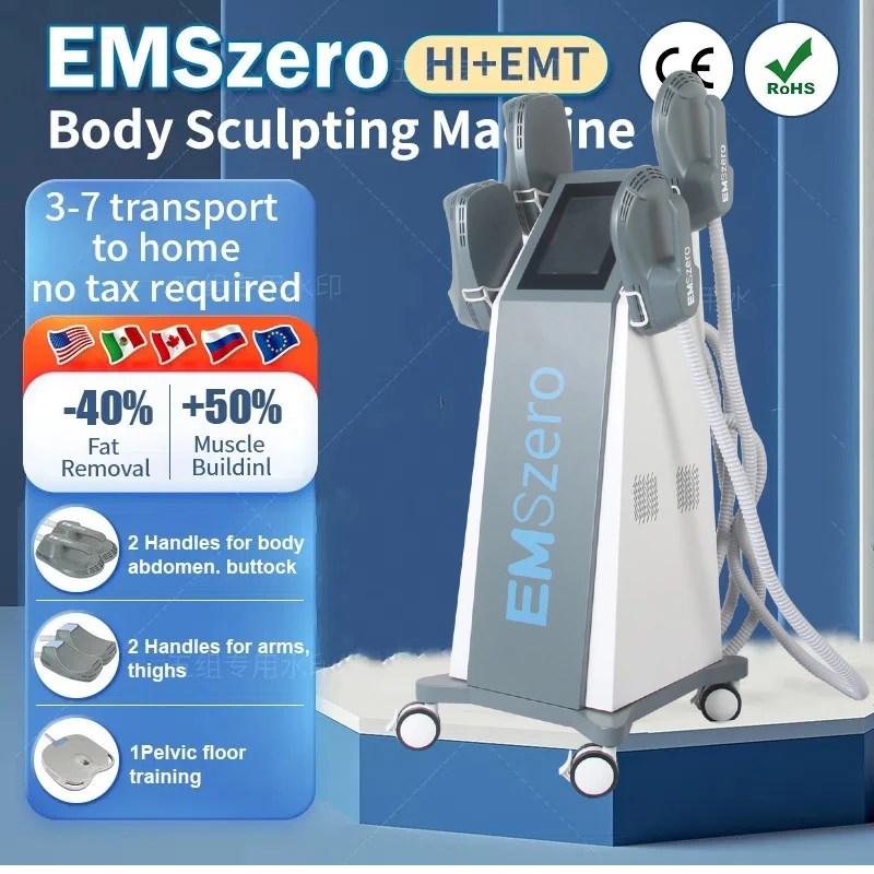 Professional New Upgrade Emszero Neo RF Body Slim Machine Build Muscle Fat Burning EMS Equipment EMSzero Neo Nova Machine