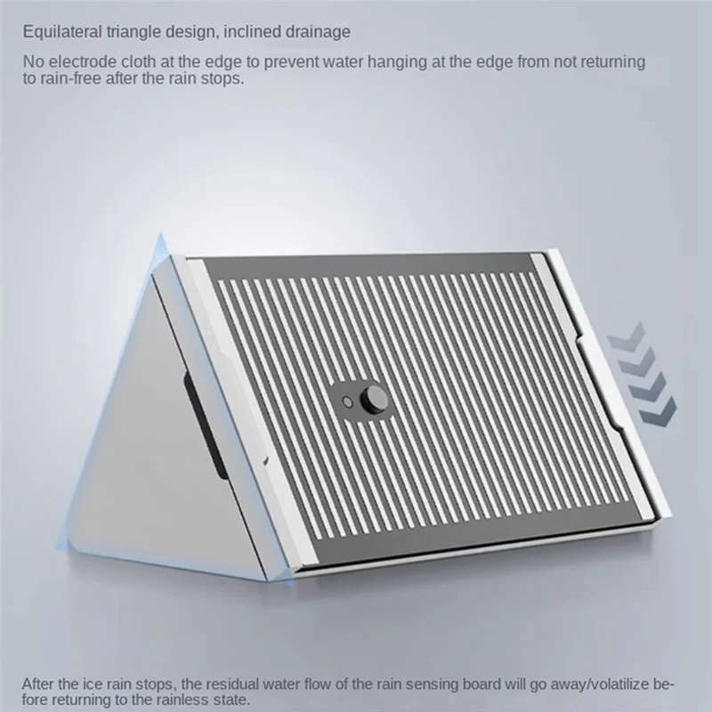 B50B-Water Leak Sensor Flood And Rain Detector IPX7 Waterproof 3 Sensitivity Settings For Home Security Works