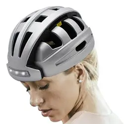 Cycling Helmets Foldable Bicycle/Skateboard Helmets With Headlight For Adults Bike Helmets For Skateboard Scooter Cycling