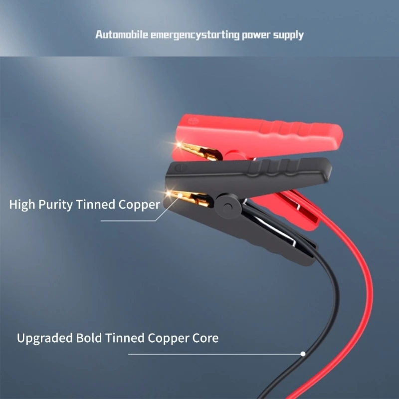 

High Capacity Compact Auto Starter Lightweight & Easy Carry Powewr 2298000mAh Convenient Auto Accessory