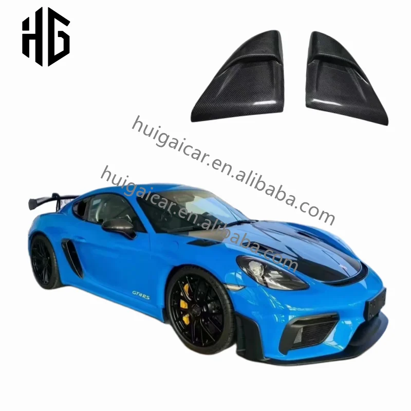 

Автозапчасти: воздухозаборник на заднее стекло GT4 RS, подходит для внешней отделки Porsche 718 Boxster и Cayman.