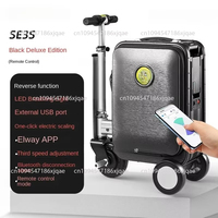 Electric suitcase rideable for adults and children, can be taken on the plane, can carry people, can be ridden