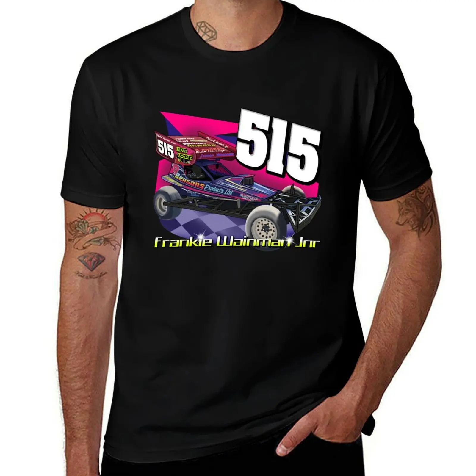 Футболка 515 Frankie Wainman Jnr Brisca 2021 Tarmac Car, летняя повседневная футболка больших размеров