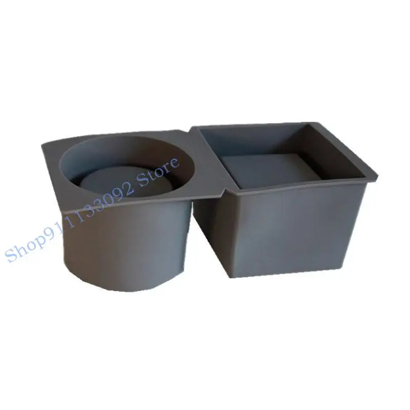 

H9ED SQAURE круглый бетонный цветочный горшок плесень двойной суккулент