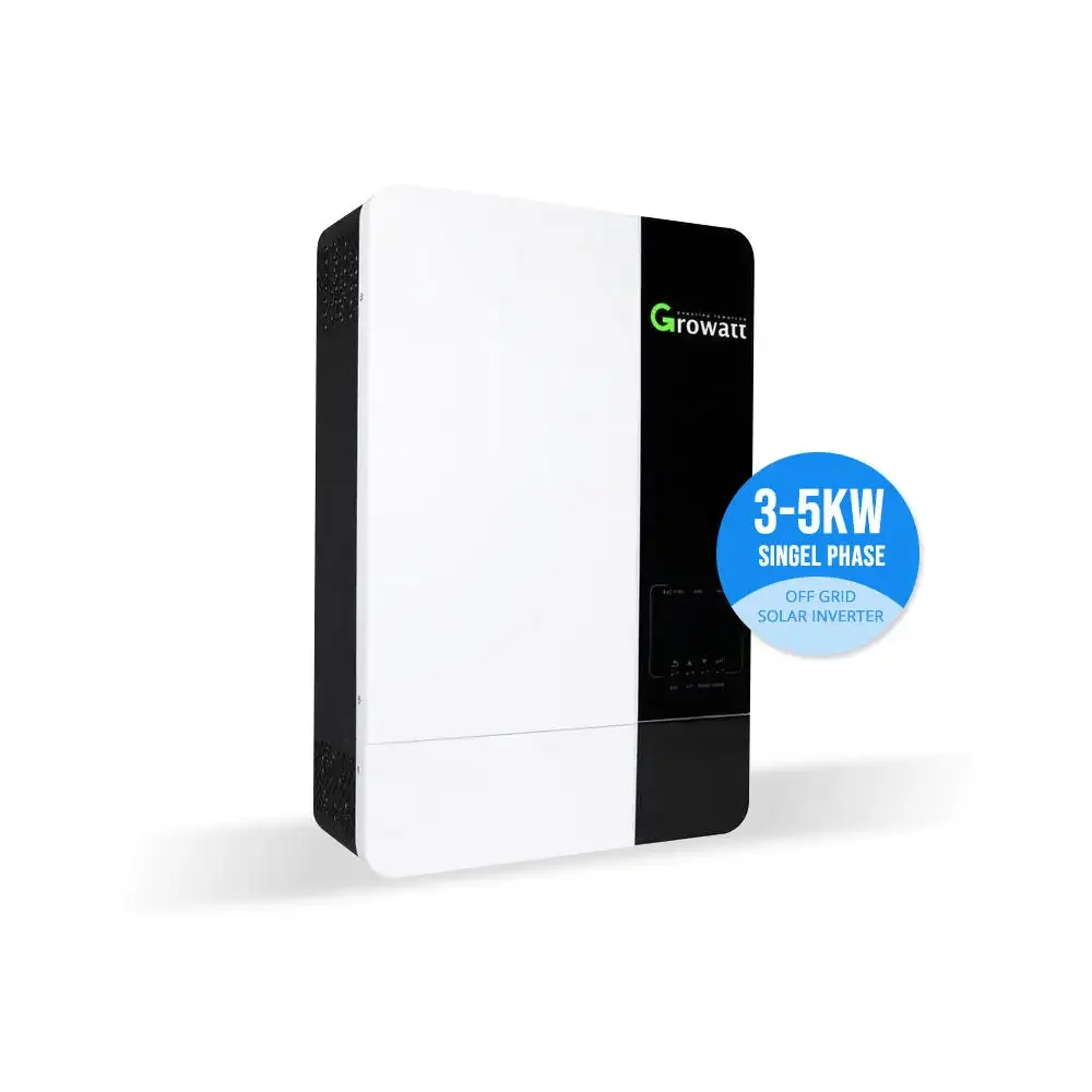 Growatt SPF 5000ES Hybrid Inverter 3.5KW 5KW 6KW Pure Sine Wave Off Grid Solar Inverter