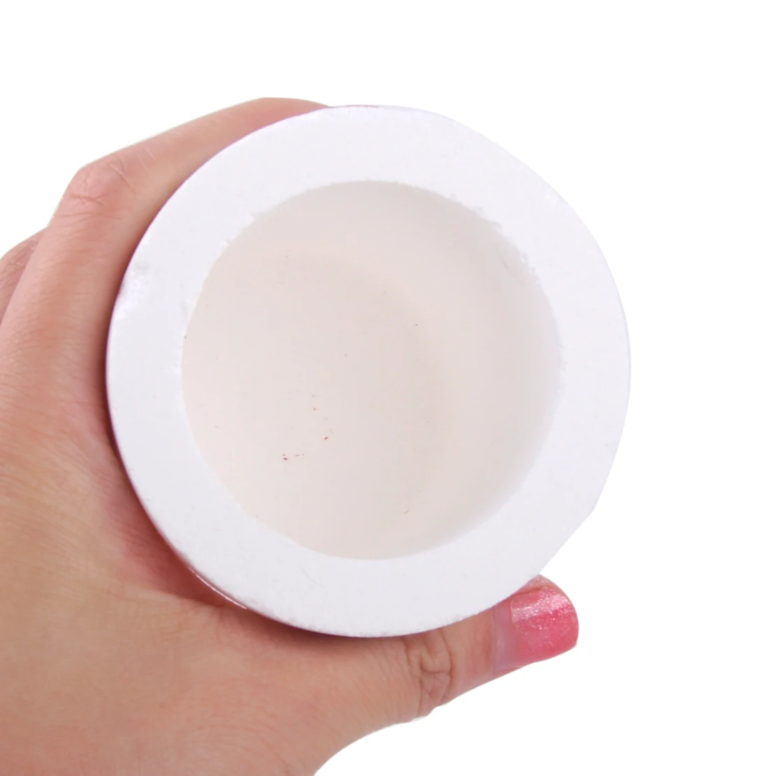 LETAOSK White Quartz Crucible Cup Casting Mold Mould For Melting Metal Gold Silver Scrap 1KG 2KG 3KG Tool