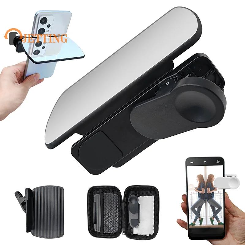 Smartphone Camera Mirror Reflection Clip Kit For All Phone Models Perfect Tool For Photographers