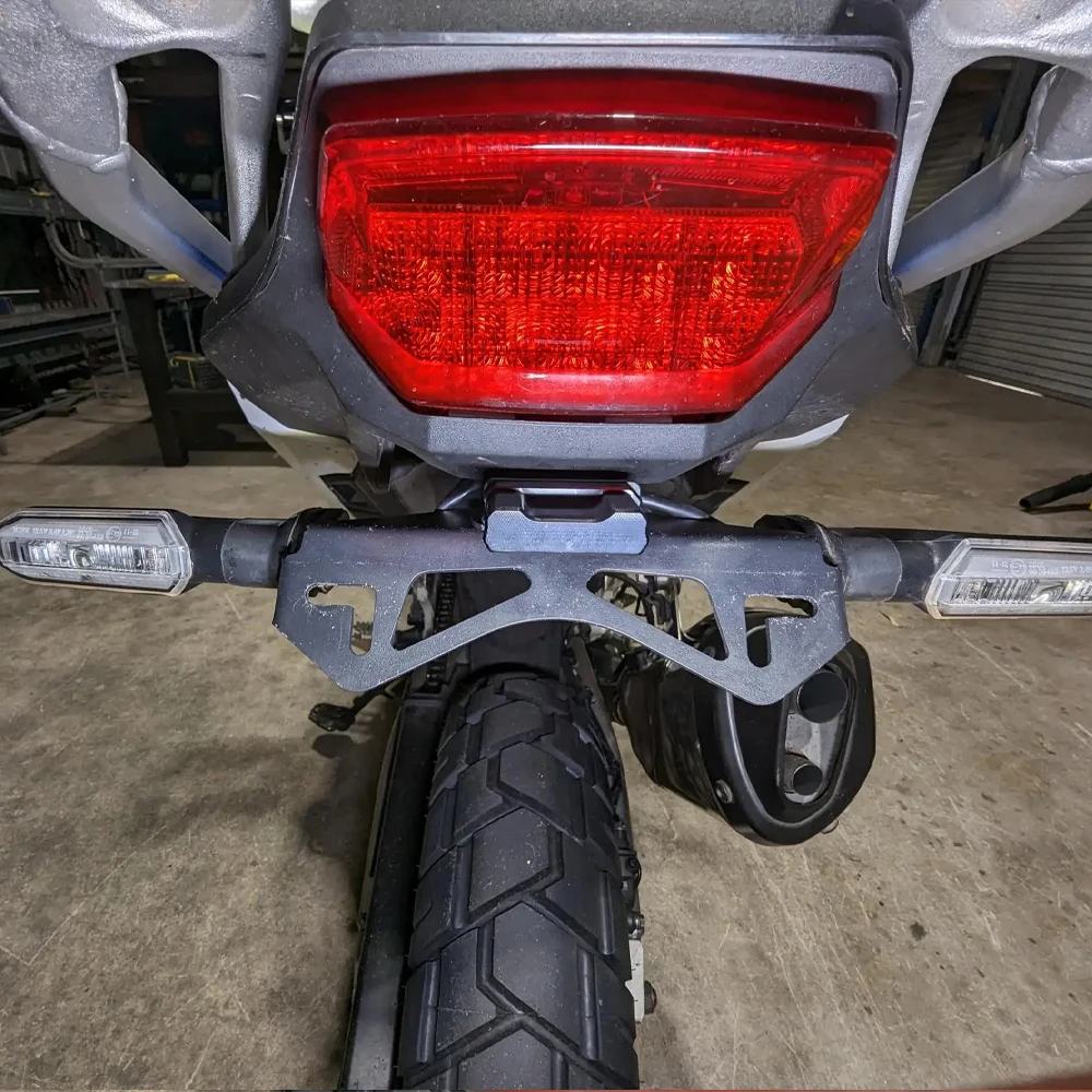 

CRF1100L Africatwin Motorcycle License Plate Holder For Honda CRF 1100 L Africa Twin DCT ES Adventure Sports 2020 2021 2022 2023