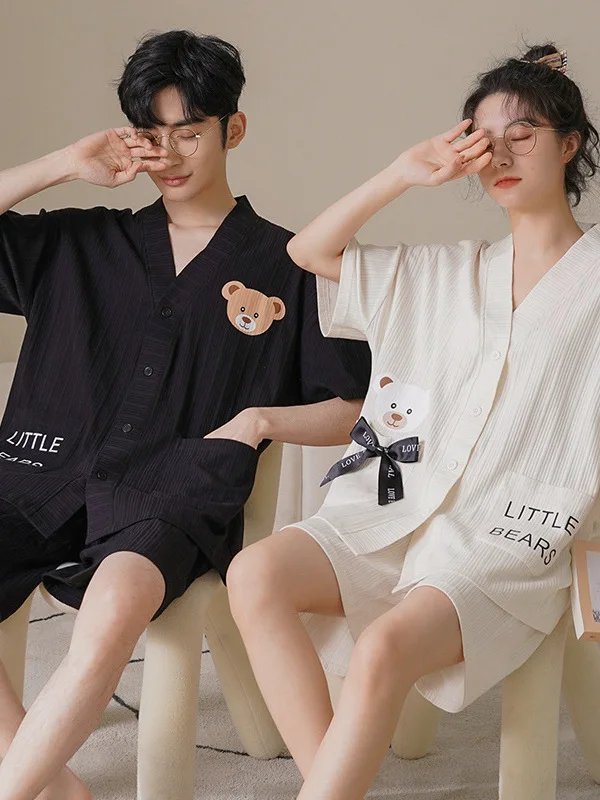 cotton-ort-sve-couples-spwear-men's-women's-ort-pants-outdoor-wearable-cartoon-printed-light-weight-summer-pajamas