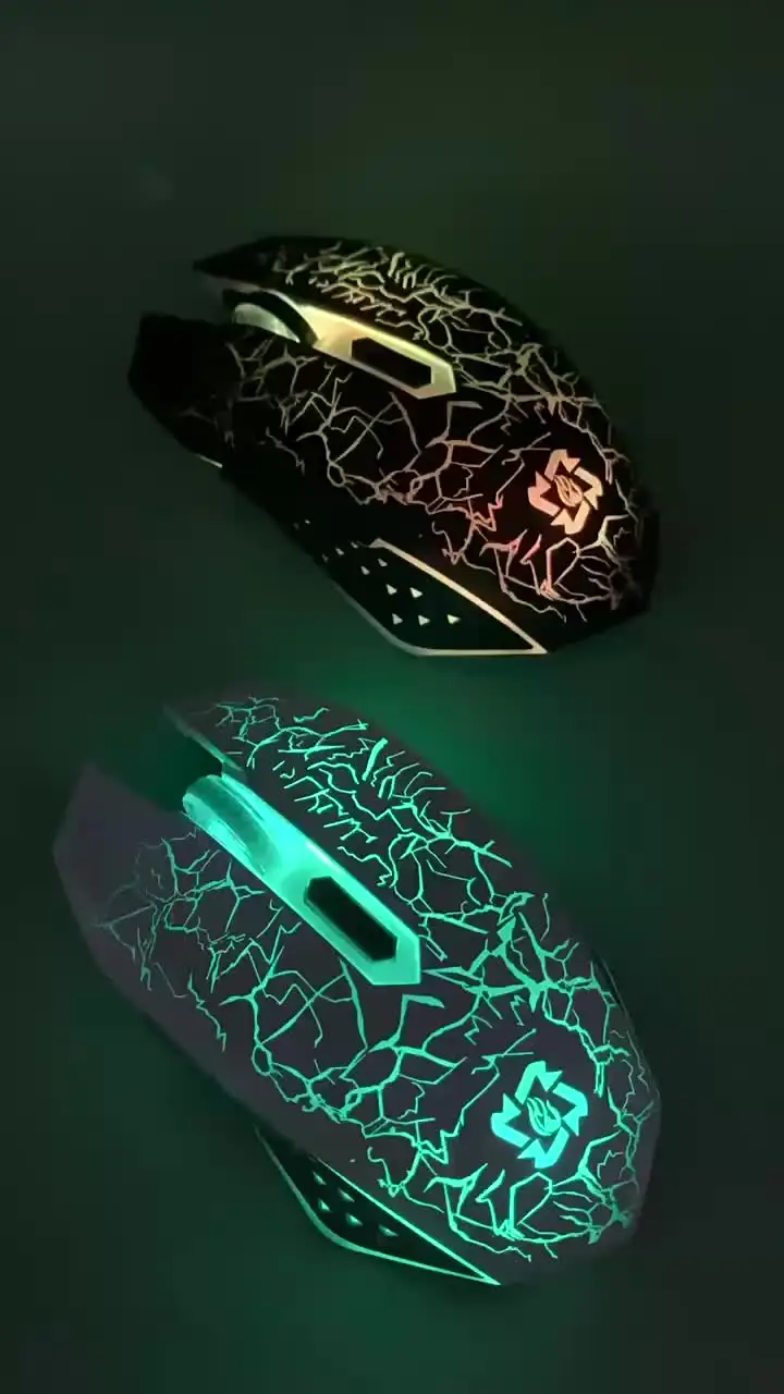 Bluetooth 5.2 Mouse RGB 2.4G Wireless Mouse Dual-Mode Gaming Mouse 6 Buttons Silent Mouse For MacBook Tablet Laptops Computer