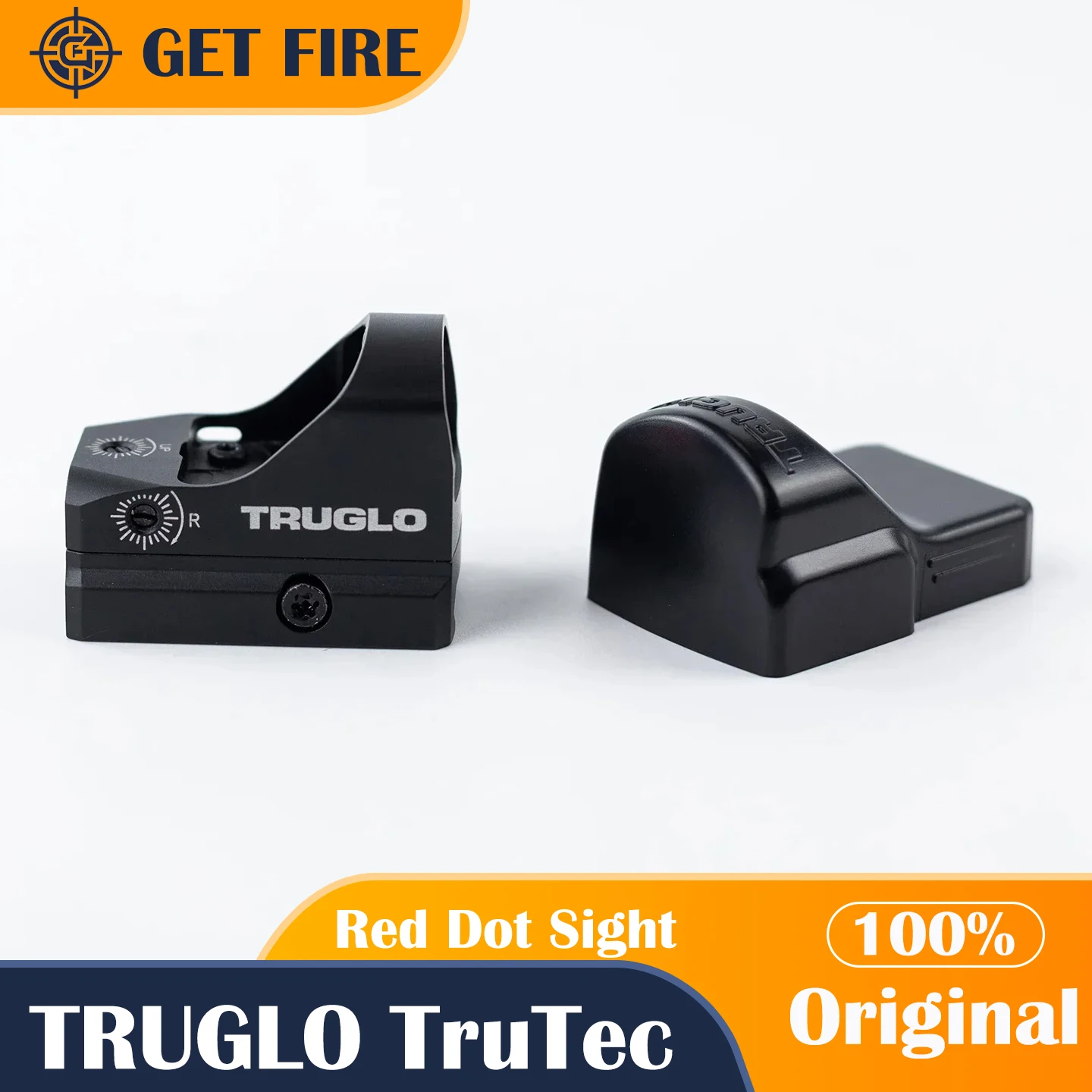 

Original TRUGLO TruTec 3MOA Red Dot Sight Compact Reflex Scope Optics Riflescope Fit Airsoft Weapons 20mm Rail Mount for Glock