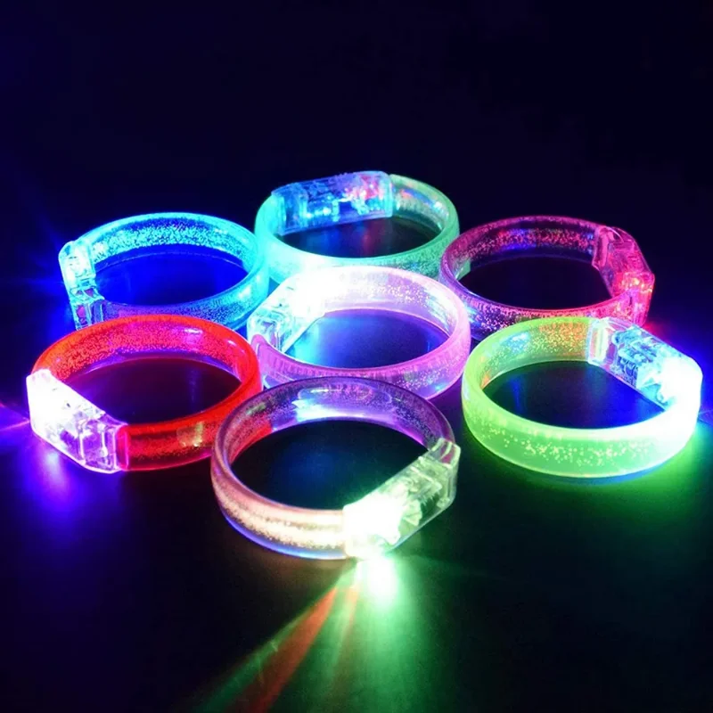 Luminous Bracelet Sticks Bracelets Wristbands Glow in The Dark Party Supplies Neon Light Up Bracelet Toys Kids Adults Party