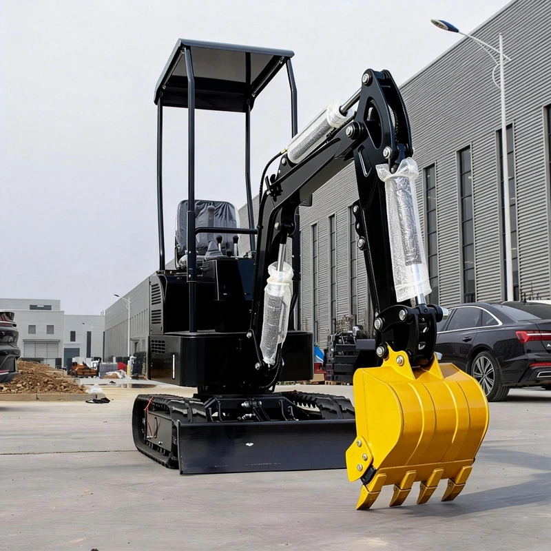 

0.8Ton Mini Excavators Diesel YANMAR CE Euro 5 Europe Construction Excavator Mini Tools Diggers