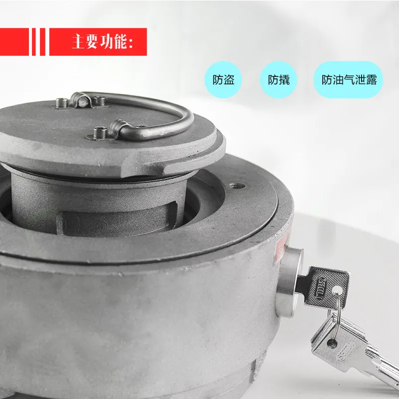 4 Inch DN100 Lockable Security Oil Measurement Hole for Storage Tanks Gas Stations Accessories Sampling And Quantification Port
