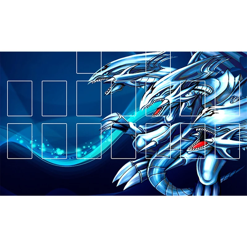 600X350X2Mm Yu-Gi-Oh! Sky Striker Ace Dark Magician Girl Card Battle Mat Tcg Board Game Card Table Mat Anime Card Gift Toys