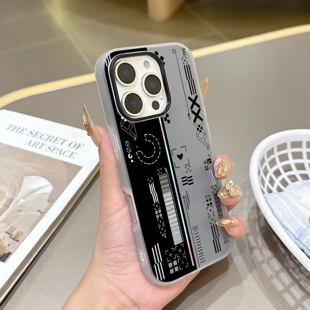 حار لعبة مكافحة سترايك CS GO سيليكون ماتي اللون 2 في 1 جراب هاتف آيفون 17 الهواء 16e 16 15 14 13 زائد 12 11 برو X XR ماكس