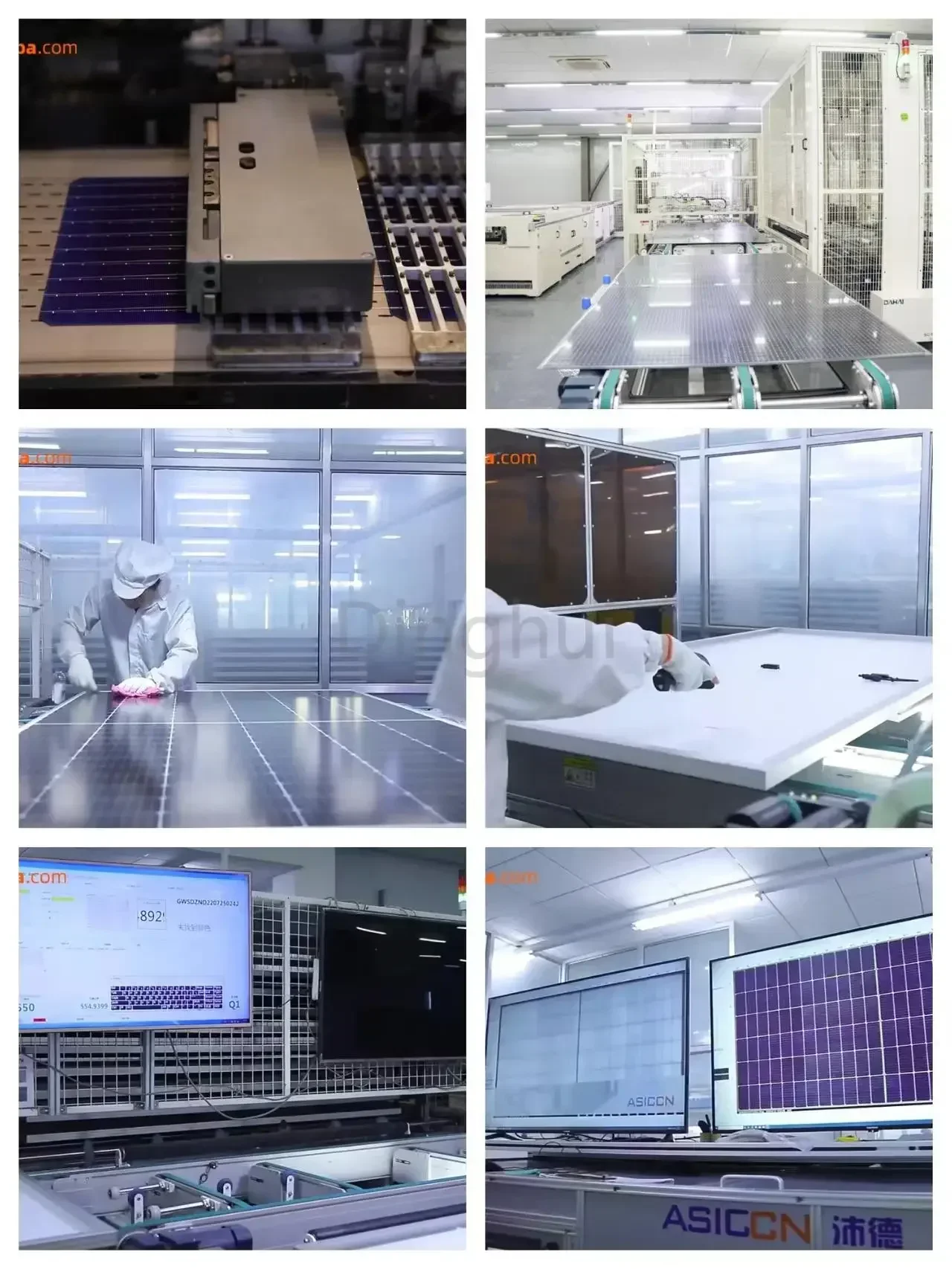 Longi Jinko 545W 550W 555W Solar Panels For Solar System 5kw 8kw 10kw 20kw Lithium Battery 48v Solar Mounting System