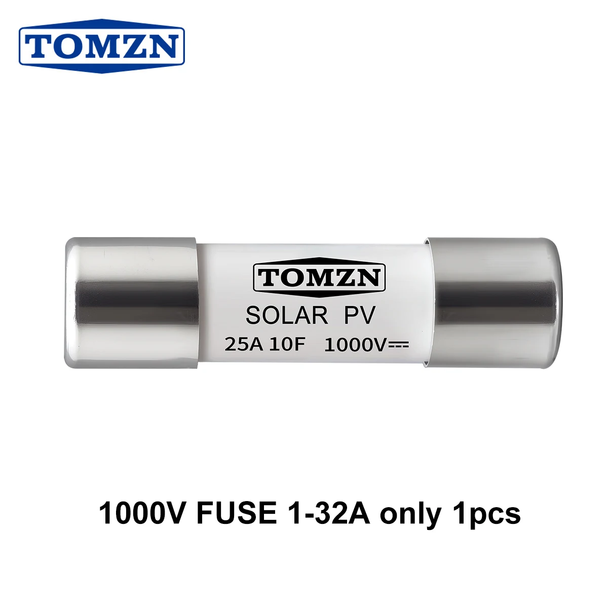 TOMZN Solar DC 1000V PV Fuse 3A 6A 10A 15A 16A 20A 25A 30A 32A High Voltage for Solar System Protection