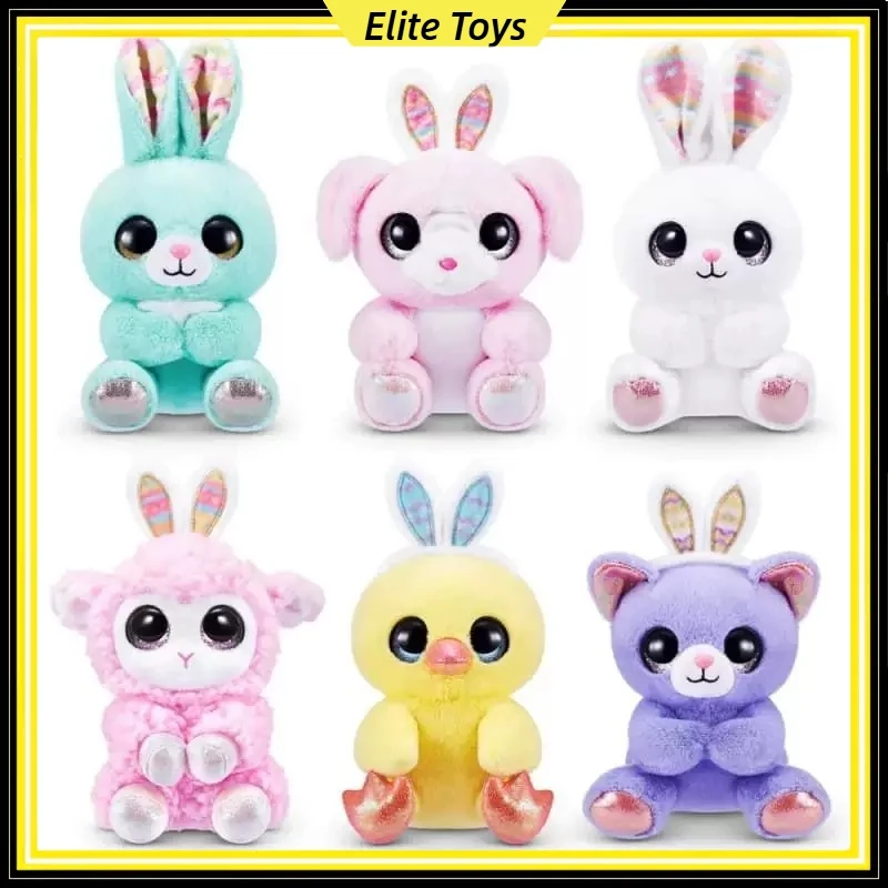 

Zuru Coco Big Eye Cute Cone Surprise Blind Box: Милая плюшевая игрушка-сюрприз, коллекционная мягкая игрушка-сквиши, подарок для детей и коллекционеров