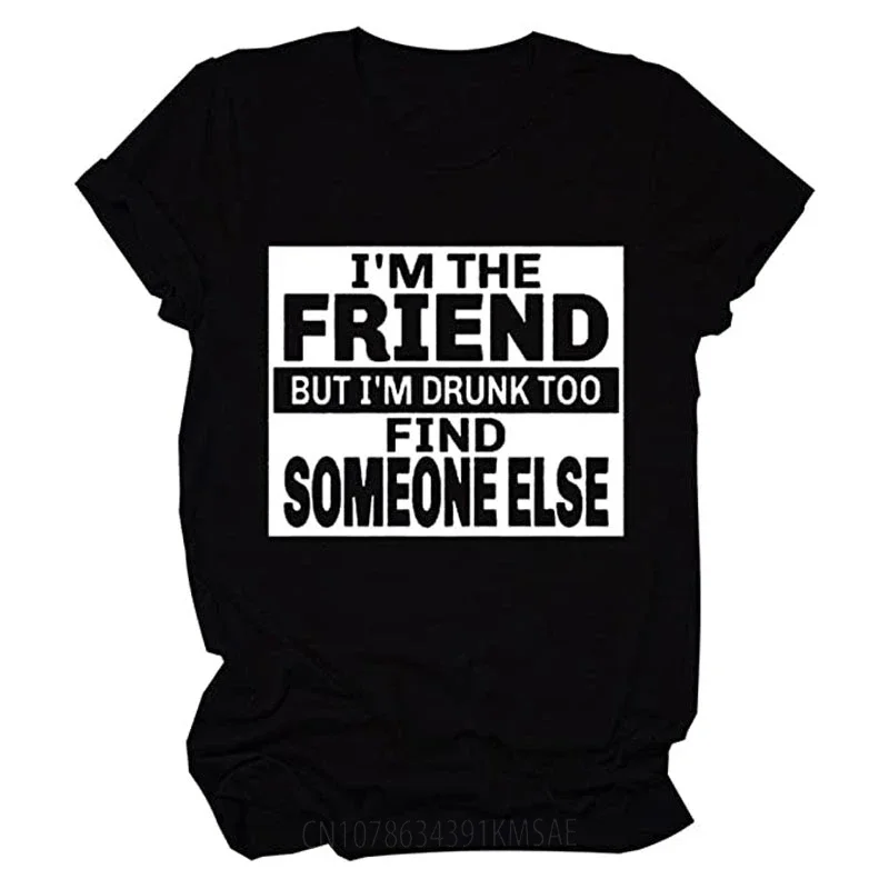 Women If Found Drunk Please T Shirts Funny Graphic Tee Shirts Gift for Friends Letters Printed Short Sleeve Blouses