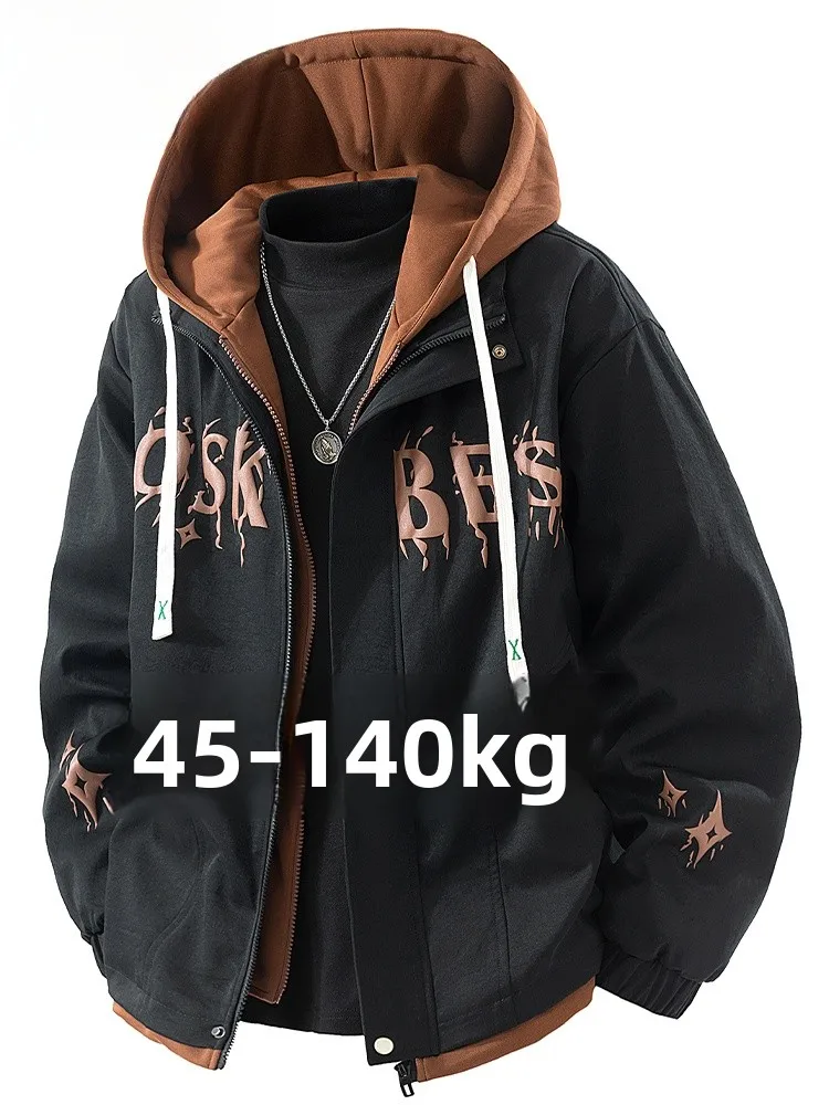 

Мужская толстовка свободного кроя, большой размер, повседневная, модная, весна-осень, из полиэфирного волокна, на молнии, с боковыми карманами, теплая