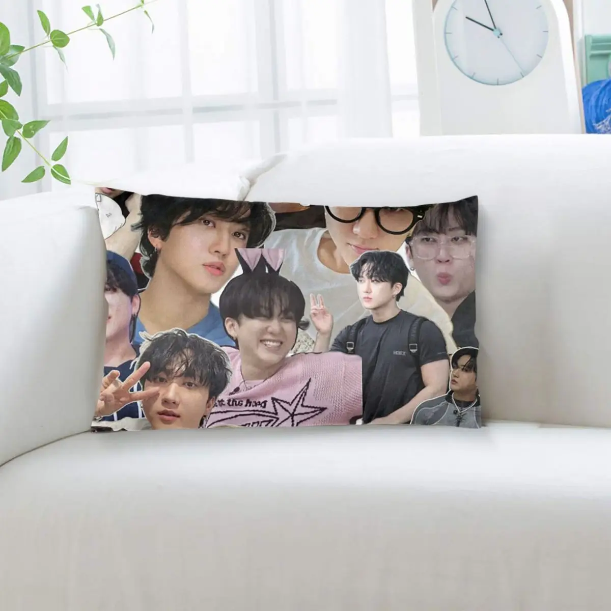 New Seo Changbin Rectangle Pillowcase Cushion Cover Decorative Bedroom Bed Home Comfort Throw Pillow