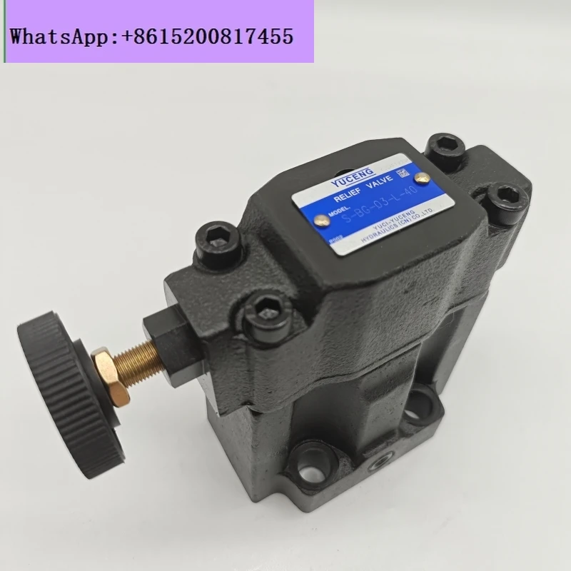 Yuci Youyan hydraulic relief valve pressure regulator S-BG-03 06-L-40 pressurized YUKEN