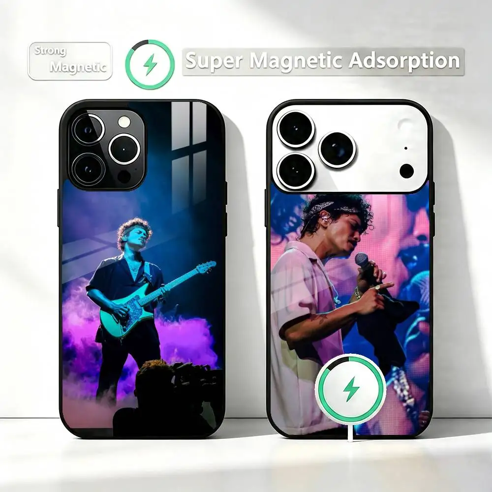 B-Bruno M-Mars  Phone Case For iPhone17,16,15,14,13,12,11 Plus,Pro Allows magnetic wireless charging