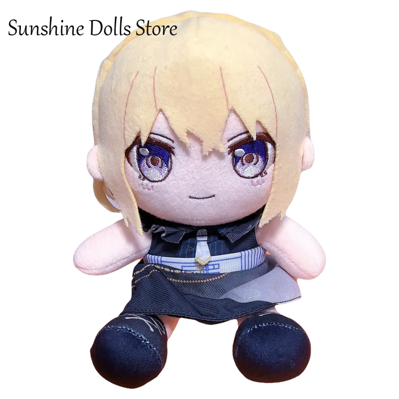 

20cm Anime BanG Dream! Misumi Uika Girl Cute Figure Sitting Posture Doll Plush Toy Soft Stuffed Plushies Pillows Halloween Gift